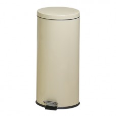 Waste Receptacle Clinton Large Round Beige Model TR-32B